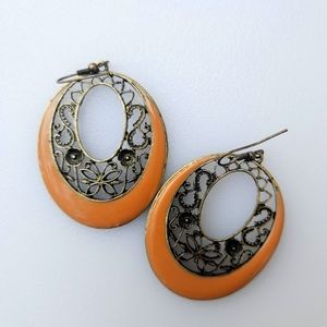 Vintage Butterfly Earrings